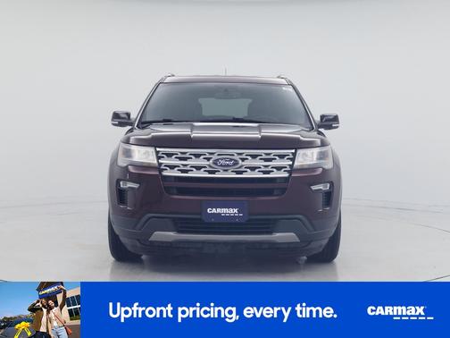 Burgundy 2018 Ford Explorer XLT