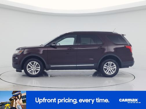 Burgundy 2018 Ford Explorer XLT