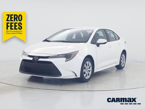 White 2025 Toyota Corolla LE