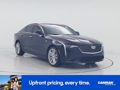 Blue 2021 Cadillac CT4 Premium Luxury