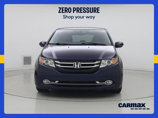 Blue 2016 Honda Odyssey Touring Elite