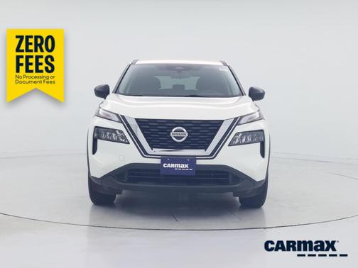 White 2021 Nissan Rogue S
