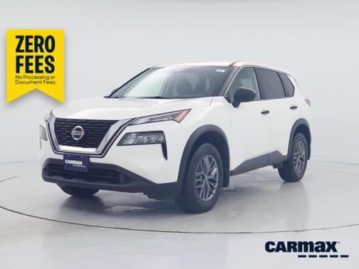 White 2021 Nissan Rogue S