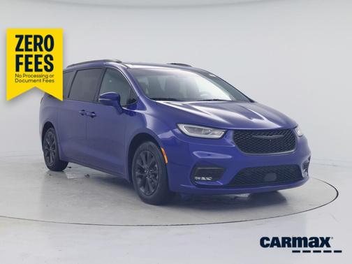 Blue 2021 Chrysler Pacifica Touring L