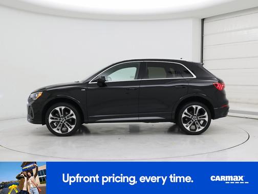 Black 2021 Audi Q3 S-Line Premium