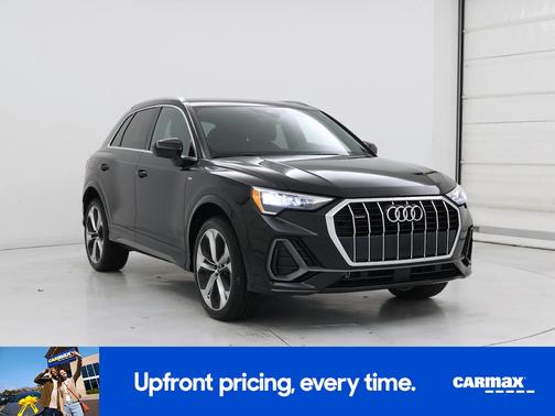 Black 2021 Audi Q3 S-Line Premium
