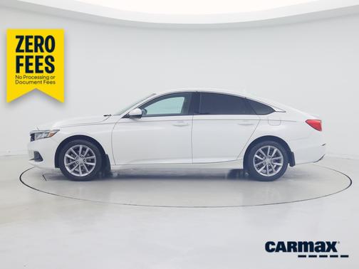 White 2021 Honda Accord LX