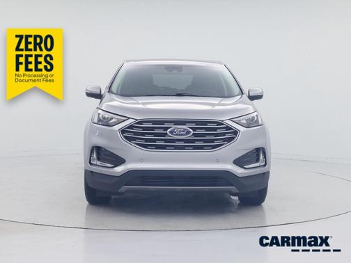 Silver 2024 Ford Edge Titanium