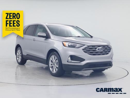 Silver 2024 Ford Edge Titanium