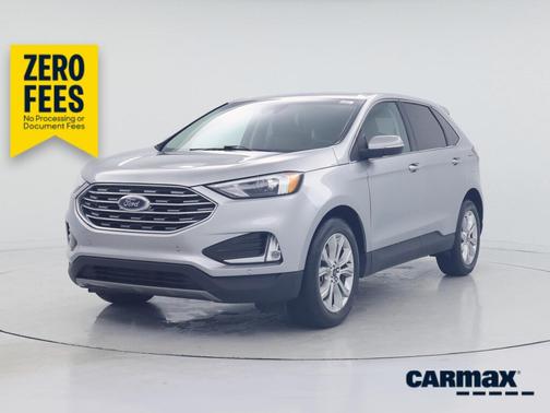Silver 2024 Ford Edge Titanium