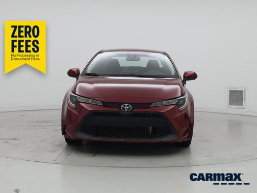 Red 2022 Toyota Corolla LE