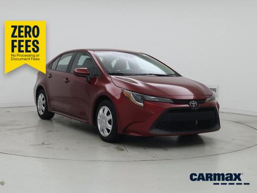 Red 2022 Toyota Corolla LE