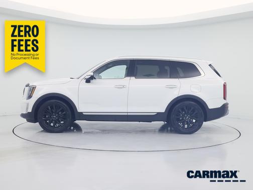White 2021 Kia Telluride SX