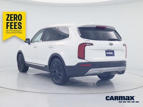 White 2021 Kia Telluride SX