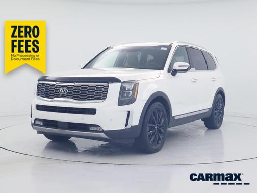 White 2021 Kia Telluride SX