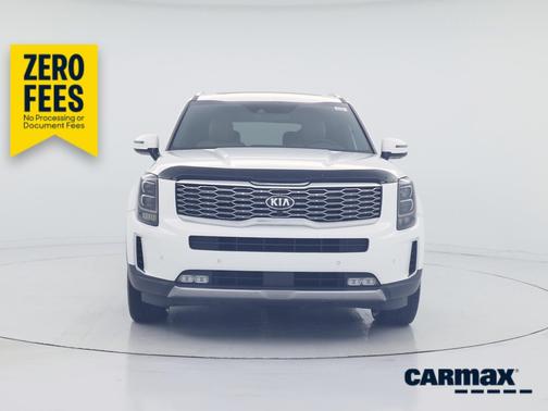 White 2021 Kia Telluride SX