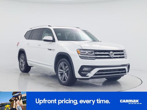 White 2019 Volkswagen Atlas SEL R-Line