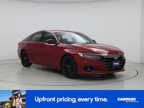 Red 2022 Honda Accord Sport