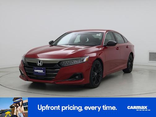 Red 2022 Honda Accord Sport