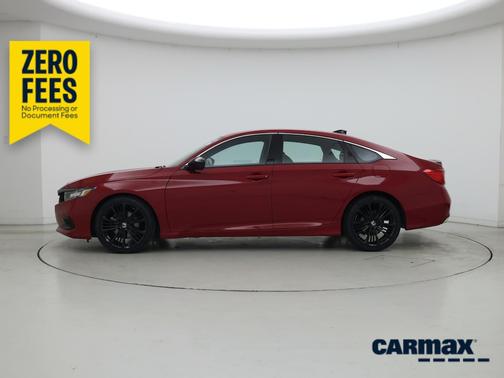 Red 2022 Honda Accord Sport
