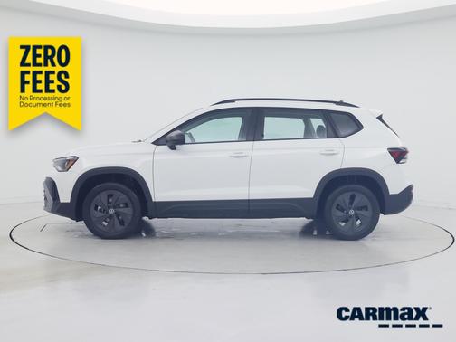 White 2025 Volkswagen Taos S