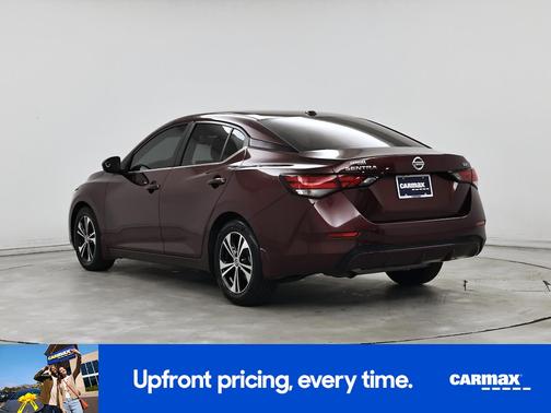 Burgundy 2021 Nissan Sentra SV