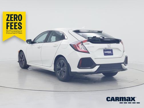 White 2019 Honda Civic EX