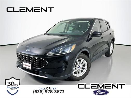 Black Metallic 2020 Ford Escape SE
