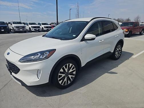 Star White 2020 Ford Escape Titanium