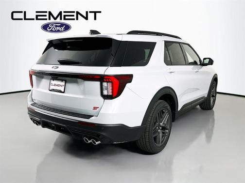 Space White Metallic 2026 Ford Explorer ST