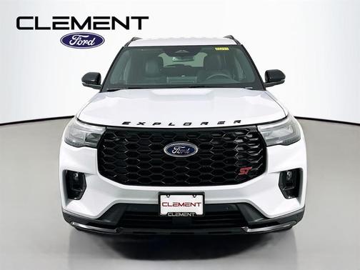 Space White Metallic 2026 Ford Explorer ST