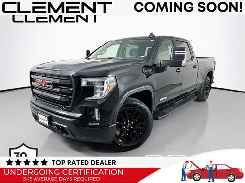 Ebony Twilight Metallic 2021 GMC Sierra 1500 Elevation