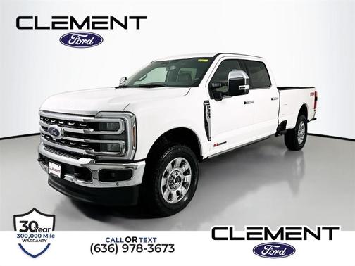 Star White 2026 Ford F-350 King Ranch Truck