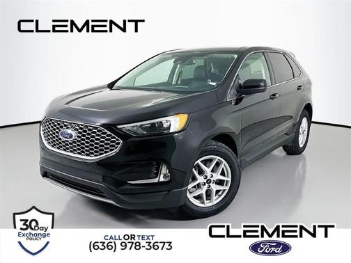 Black Metallic 2024 Ford Edge SEL