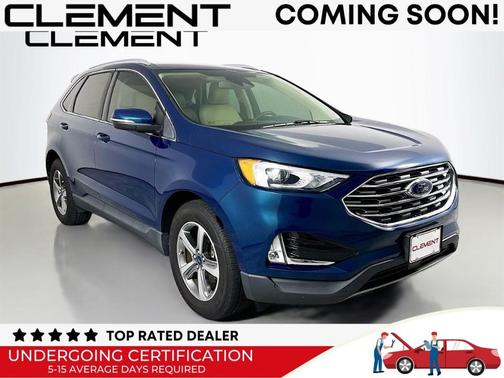 Green 2020 Ford Edge SEL