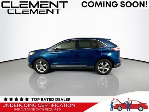 Green 2020 Ford Edge SEL