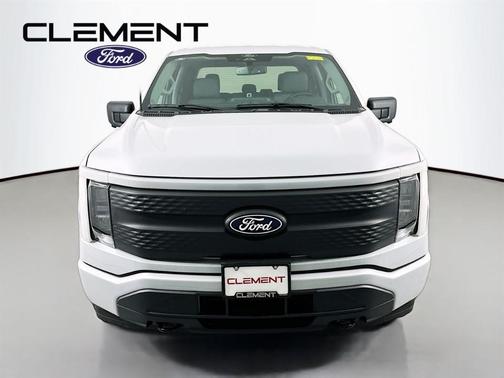 White Metallic 2025 Ford F-150 Lightning XLT