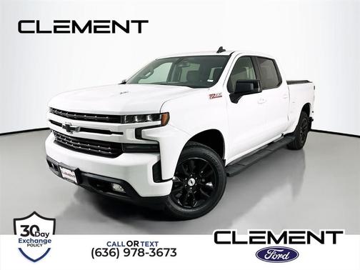 Summit White 2021 Chevrolet Silverado 1500 RST