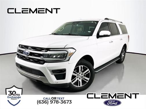Oxford White 2023 Ford Expedition Max Limited