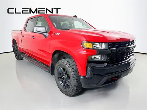 Red 2022 Chevrolet Silverado 1500 Limited Custom Trail Boss