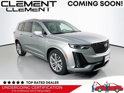 Silver Metallic 2023 Cadillac XT6 Premium Luxury AWD