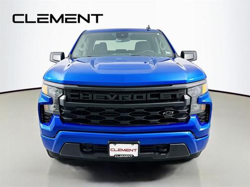 Glacier Blue Metallic 2023 Chevrolet Silverado 1500 Custom