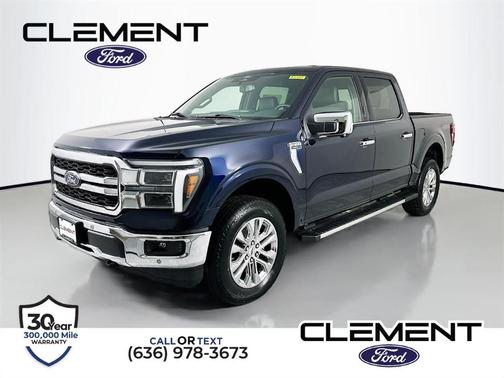 Antimatter Blue Metallic 2026 Ford F-150 Lariat