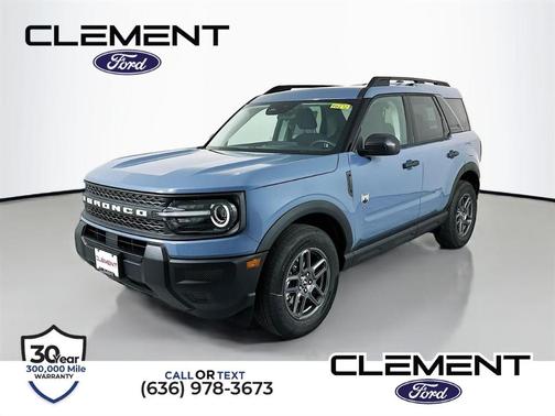 Azure Gray Metallic 2026 Ford Bronco Sport Big Bend