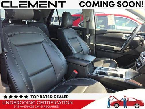 Red Metallic 2023 Ford Explorer XLT