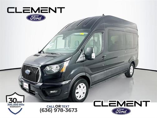 Agate Black Metallic 2025 Ford Transit-350 XLT