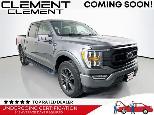 Gray 2023 Ford F-150 XLT