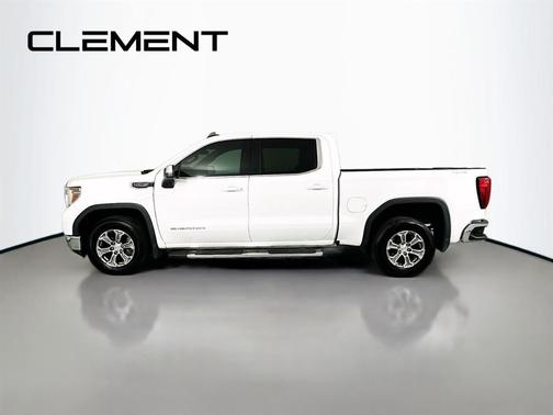 Summit White 2021 GMC Sierra 1500 SLE
