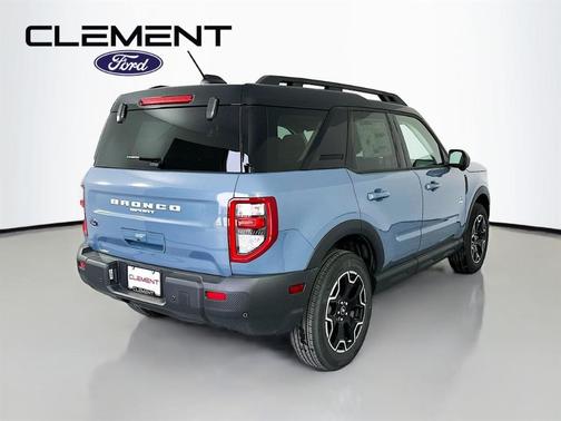 Azure Gray Metallic 2025 Ford Bronco Sport Outer Banks
