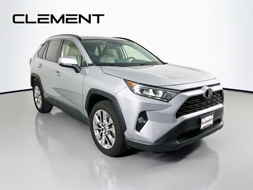Silver Sky Metallic 2020 Toyota RAV4 XLE Premium